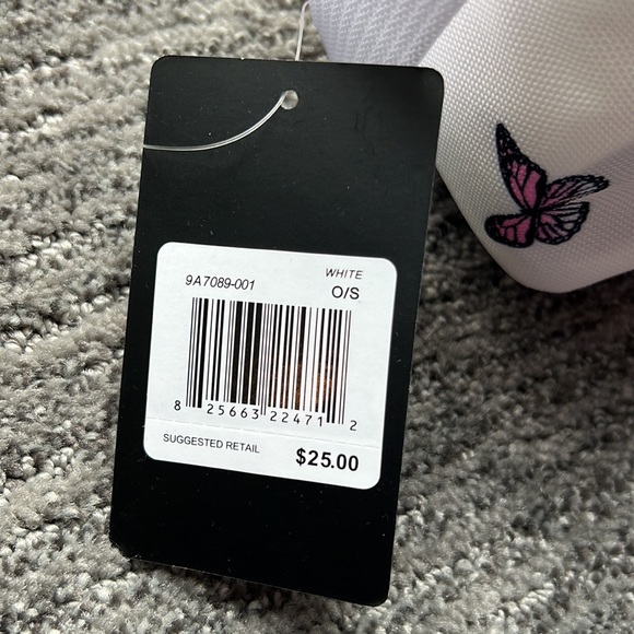 Hurley Butterfly Pouch Clutch with Zipper Top - Picture 6 of 7